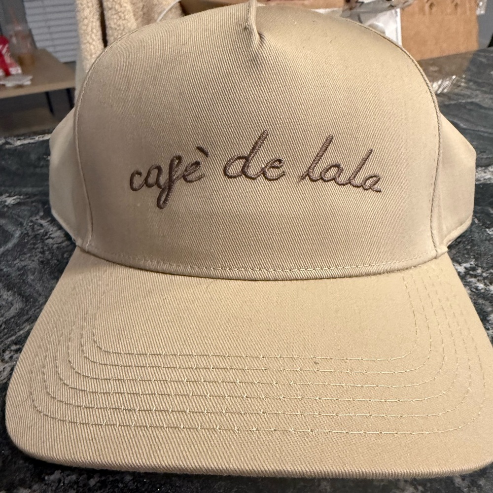 La La Land Cafe embroidered hat